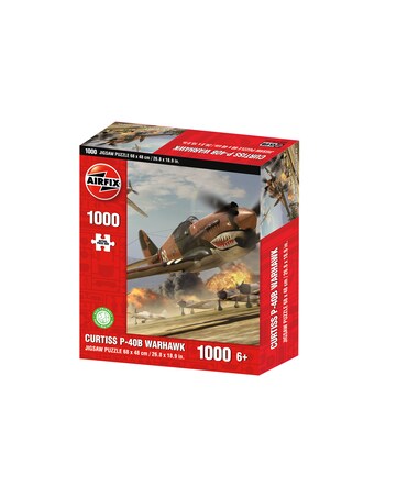 Airfix Curtiss P-40B Warhawk 1000pc