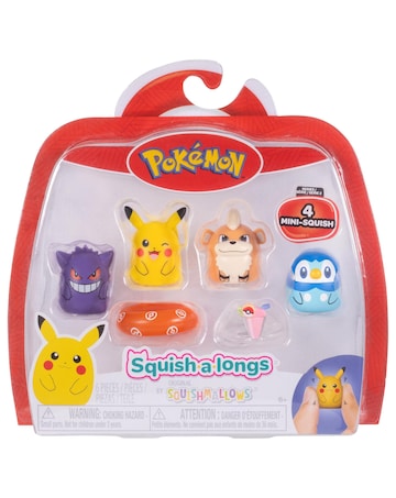 Squishalongs 4 Fig. (Pokemon Style 2) W2