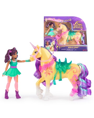 Unicorn Academy Small Doll Ava & Leaf