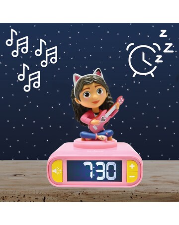 Gabby's Dollhouse Night Light Clock
