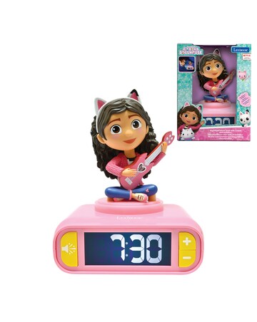 Gabby's Dollhouse Night Light Clock