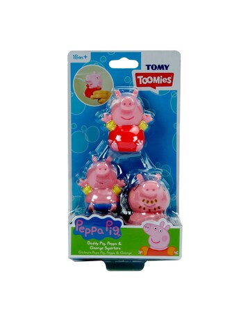Daddy Pig, Peppa & George Bath Squirters