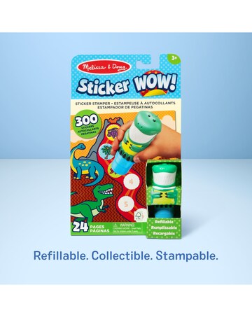 Melissa & Doug Sticker Wow! Dinosaur