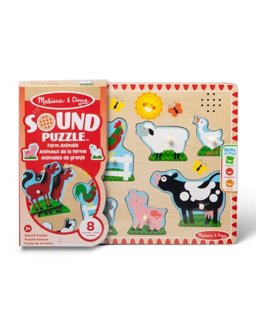 Melissa & Doug Farm Animals Sound Puzzle