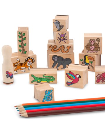 Melissa & Doug Stamp A Scene Rain Forest