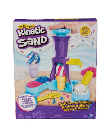 Kinetic Sand Soft Serve Station