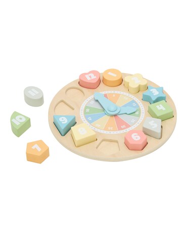 Wooden Clock Puzzle