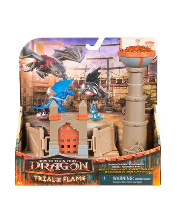 DreamWorks Dragons Torch Tower Playset