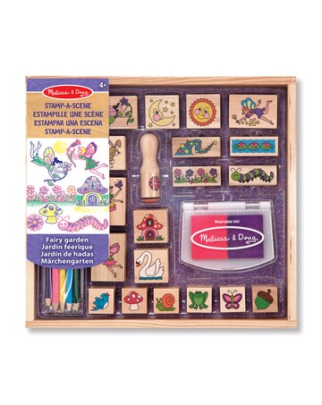 Melissa & Doug Stamp Scene Fairy Garden