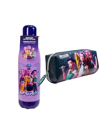 K-Pop Demon Hunters Bottle & Pencil Case
