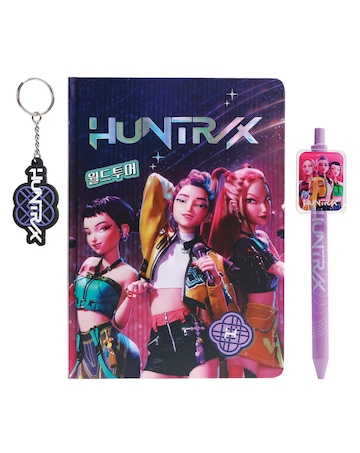 K-Pop Demon Hunters Notebook, Stickers & Fidget Pen