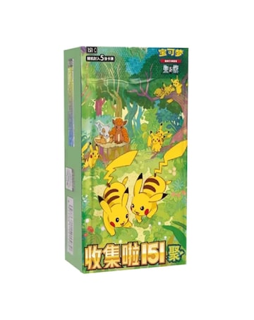 Pokemon 151 Gathering Slim Booster Pack - Chinese