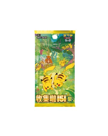 Pokemon 151 Gathering Slim Booster Pack - Chinese