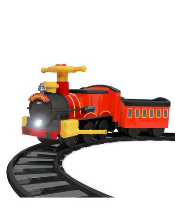 Steam Train 6 Volt with 4 Straight and 4 x Curved Track Pack (Special Pack)