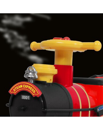 Steam Train 6 Volt with 4 Straight and 4 x Curved Track Pack (Special Pack)