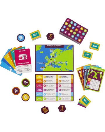 Race Across the World Card Game