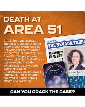 Murder Mystery - Death at Area 51