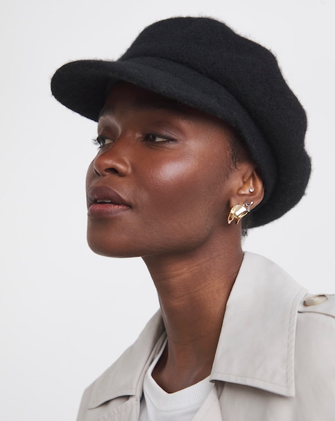 Wool Baker Boy Hat