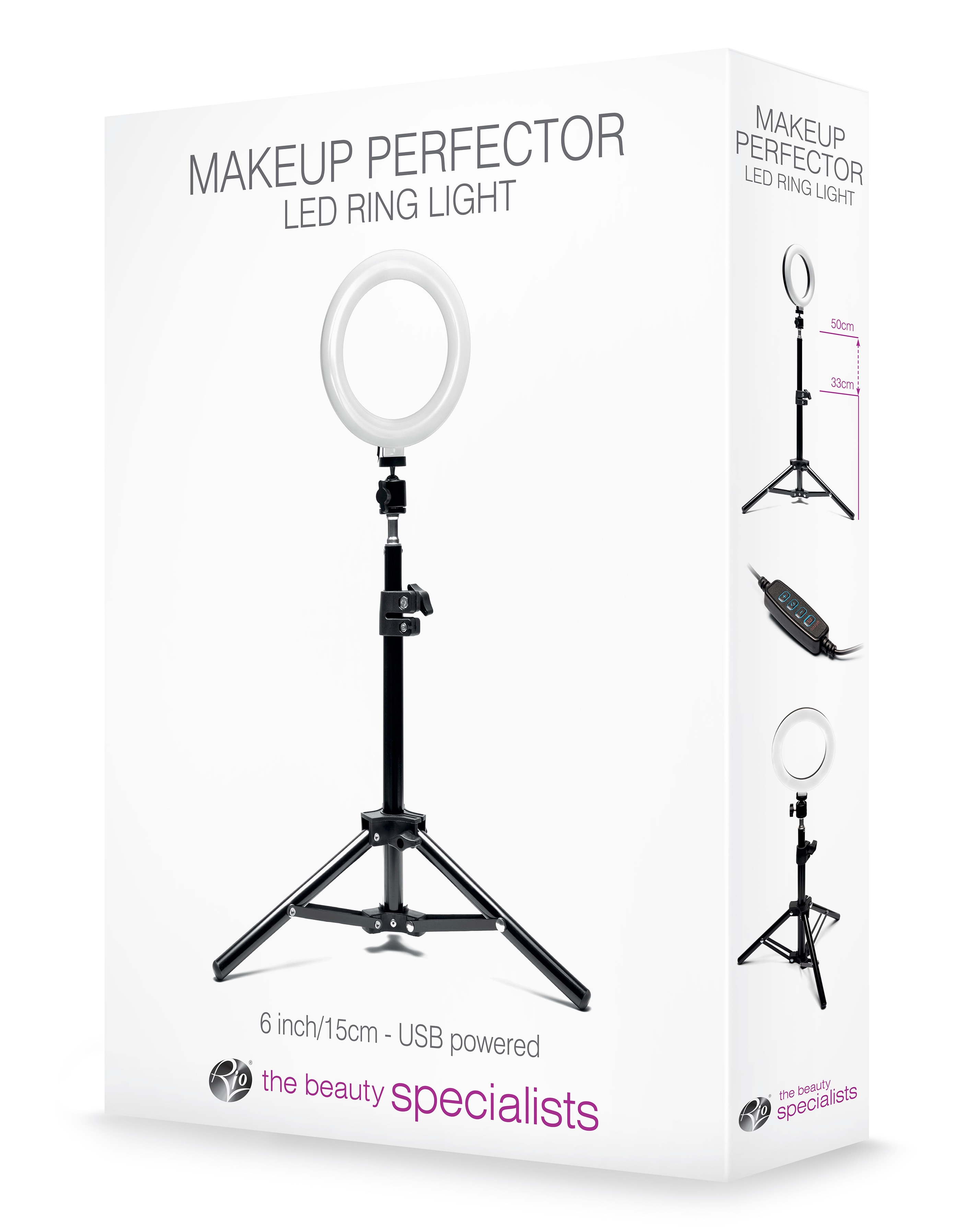 Rio Makeup Perfector LED Ring Light