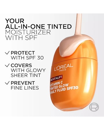 LOreal Paris Revitalift Clinical Vitamin C Tinted Glow Daily Fluid SPF 30 40ml