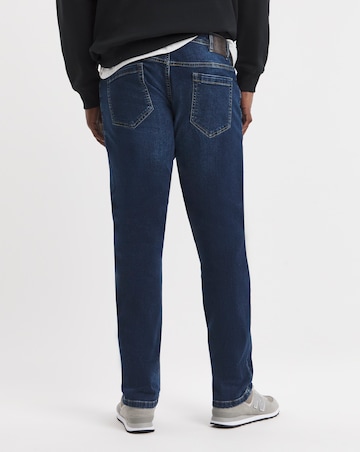 D555 Ambrose Vintage Blue Tapered Fit Stretch Jeans