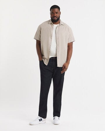 D555 Big & Tall Cedric Tapered Fit Stretch Jeans - Indigo