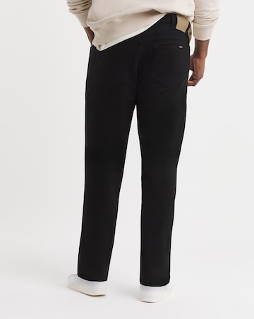 D555 Big & Tall Carlos Comfort Fit Stretch Jeans - Black