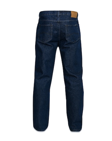 D555 Big & Tall Rockford Comfort Fit Jeans - Indigo
