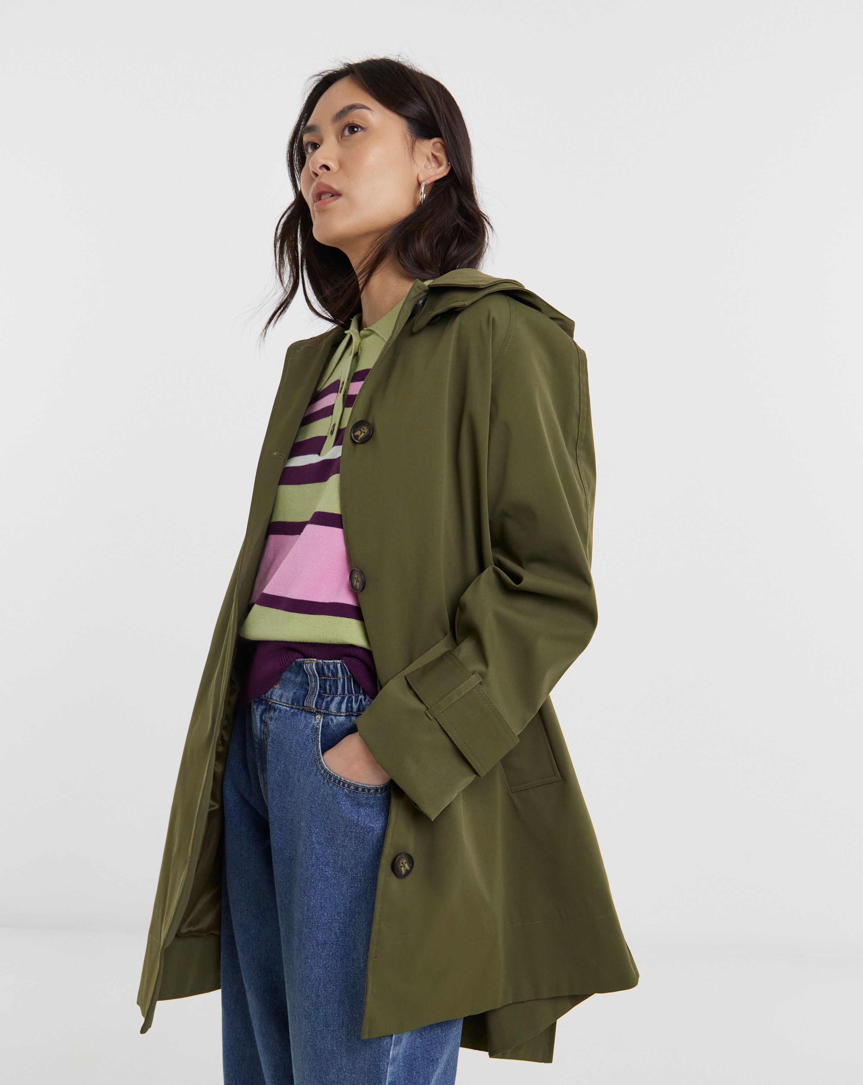 New In - Trench Car Coat