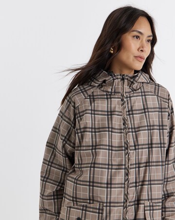 Dark Berry Lightweight Raincoat