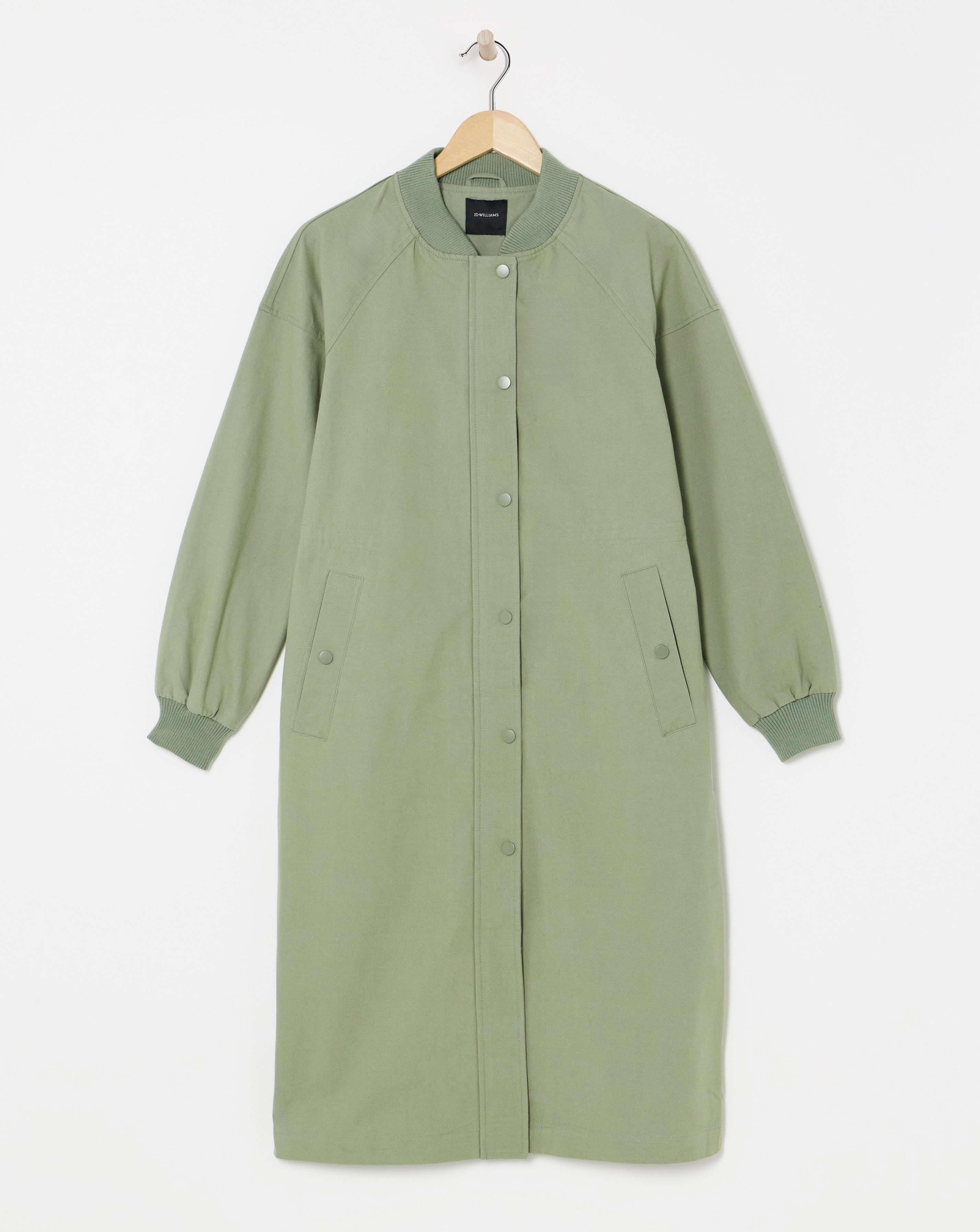 Longline Bomber Jacket