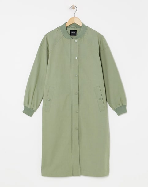 Longline Bomber Jacket
