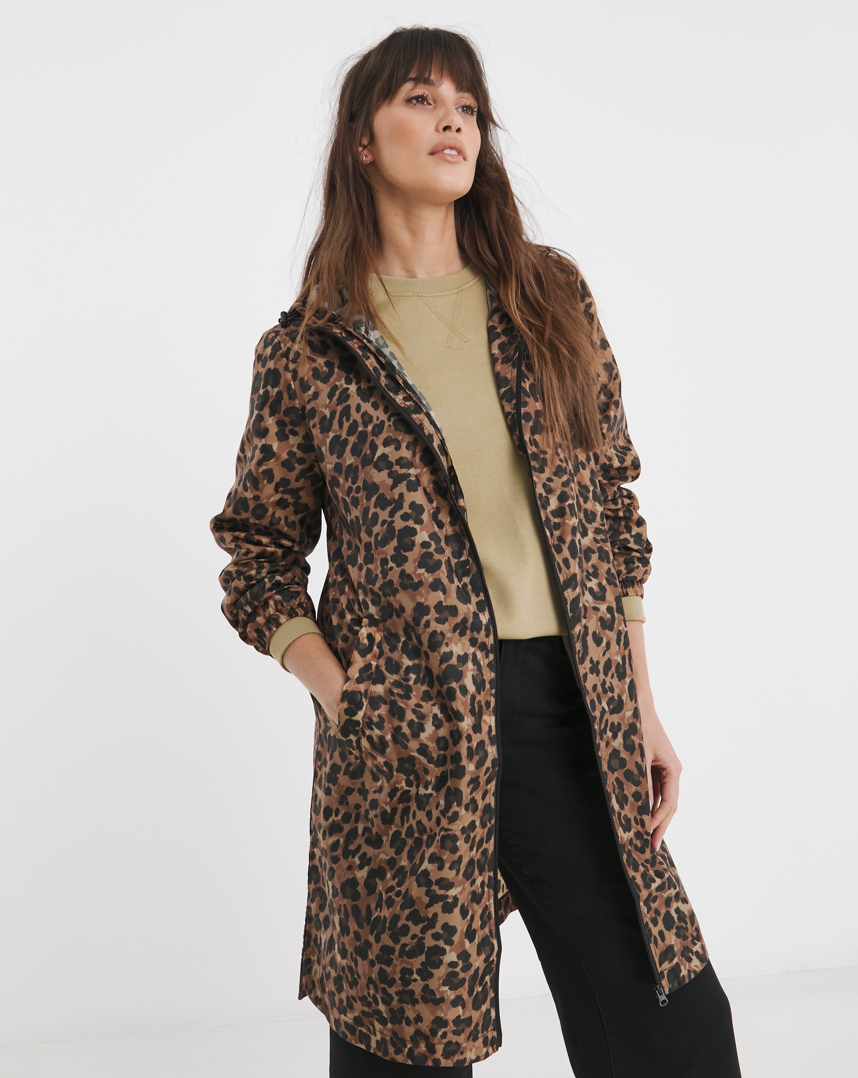 Longline Printed Pac A Mac