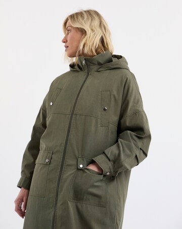 Khaki 3 In 1 Shower Resist Parka
