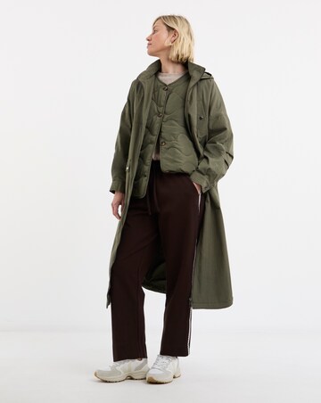 Khaki 3 In 1 Shower Resist Parka