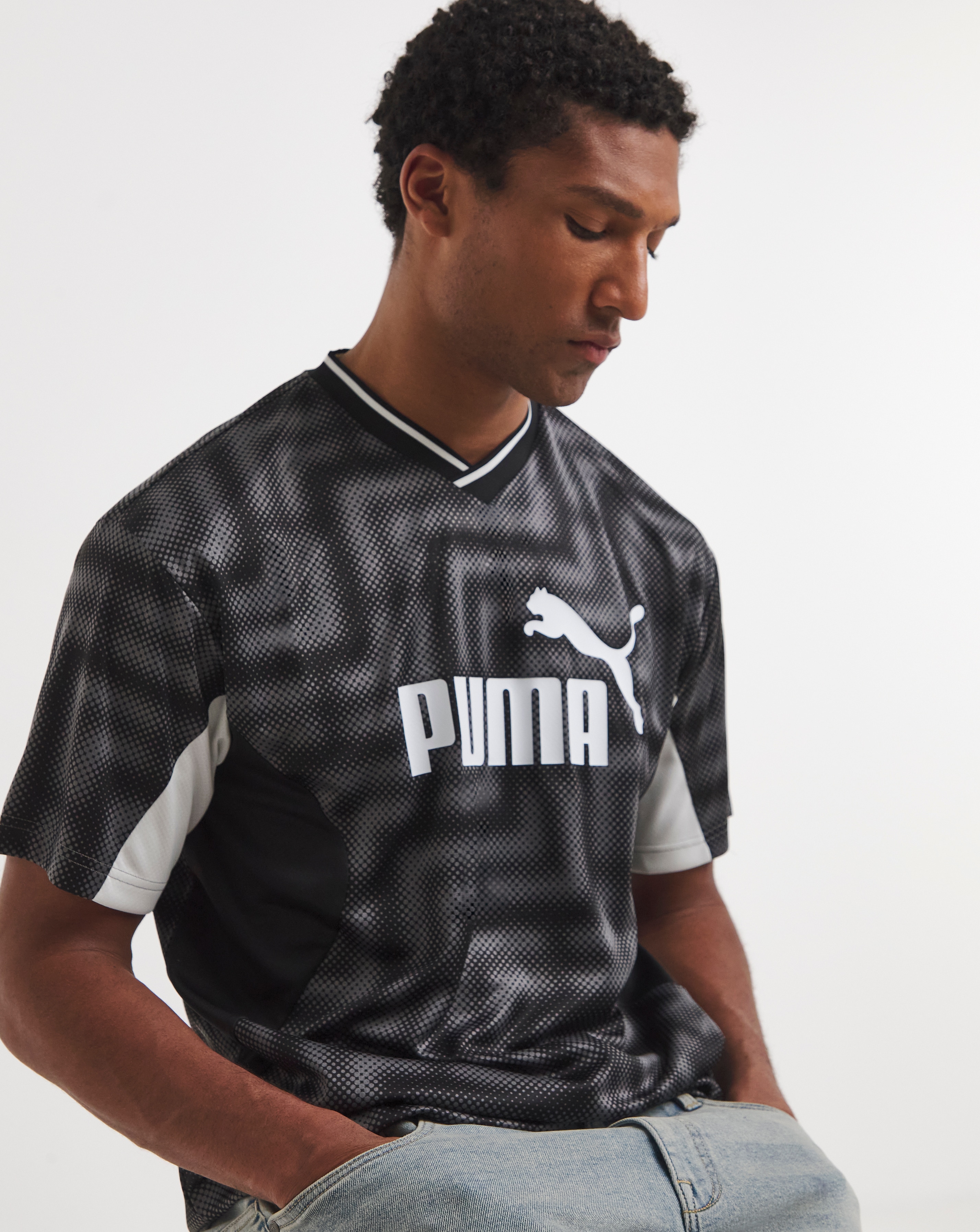 New In - PUMA Essentials Relaxed Football Jersey