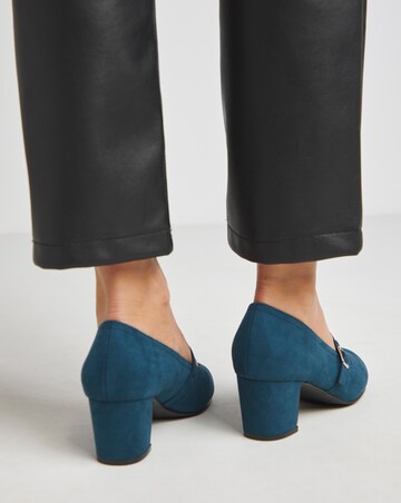 Lorraine Low Block Heel Mary Janes - Standard Fit (D)