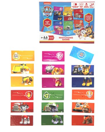 Paw Patrol Games Bundle Include Colour and Shape Matching, Counting Games