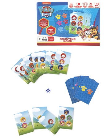 Paw Patrol Games Bundle Include Colour and Shape Matching, Counting Games