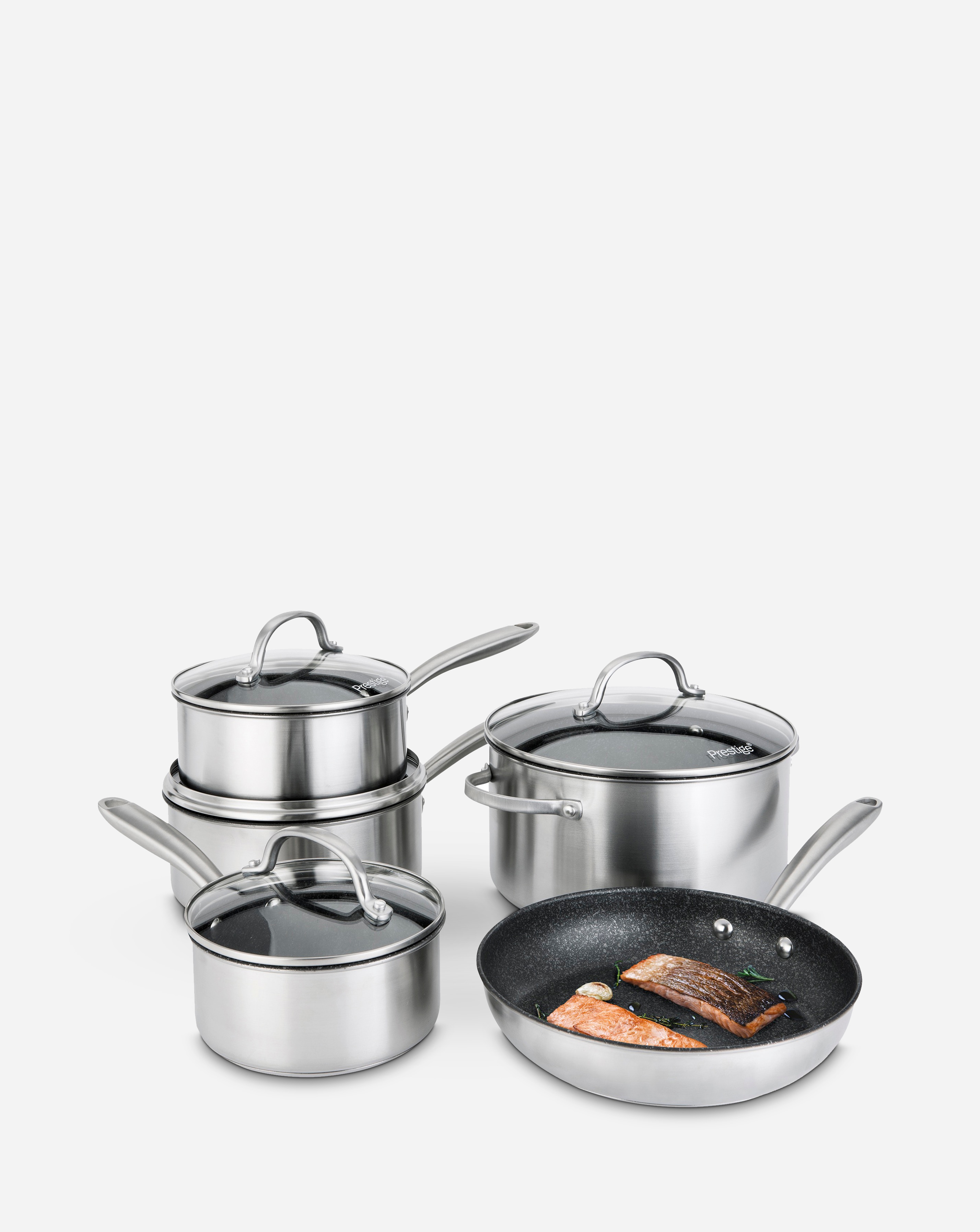 Prestige Scratch Guard 5 Piece Pan Set
