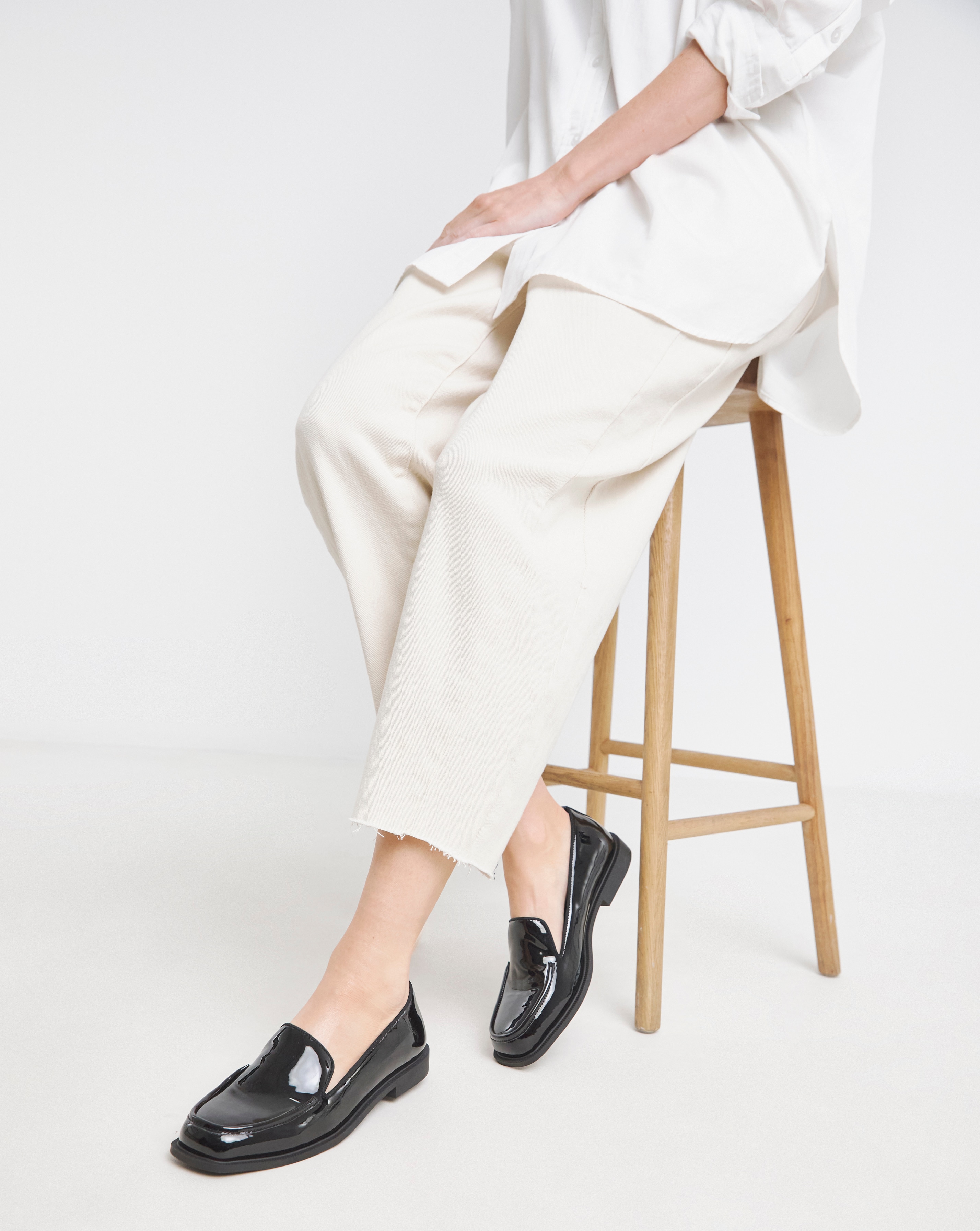 Classic Slipper Cut Loafer Wide