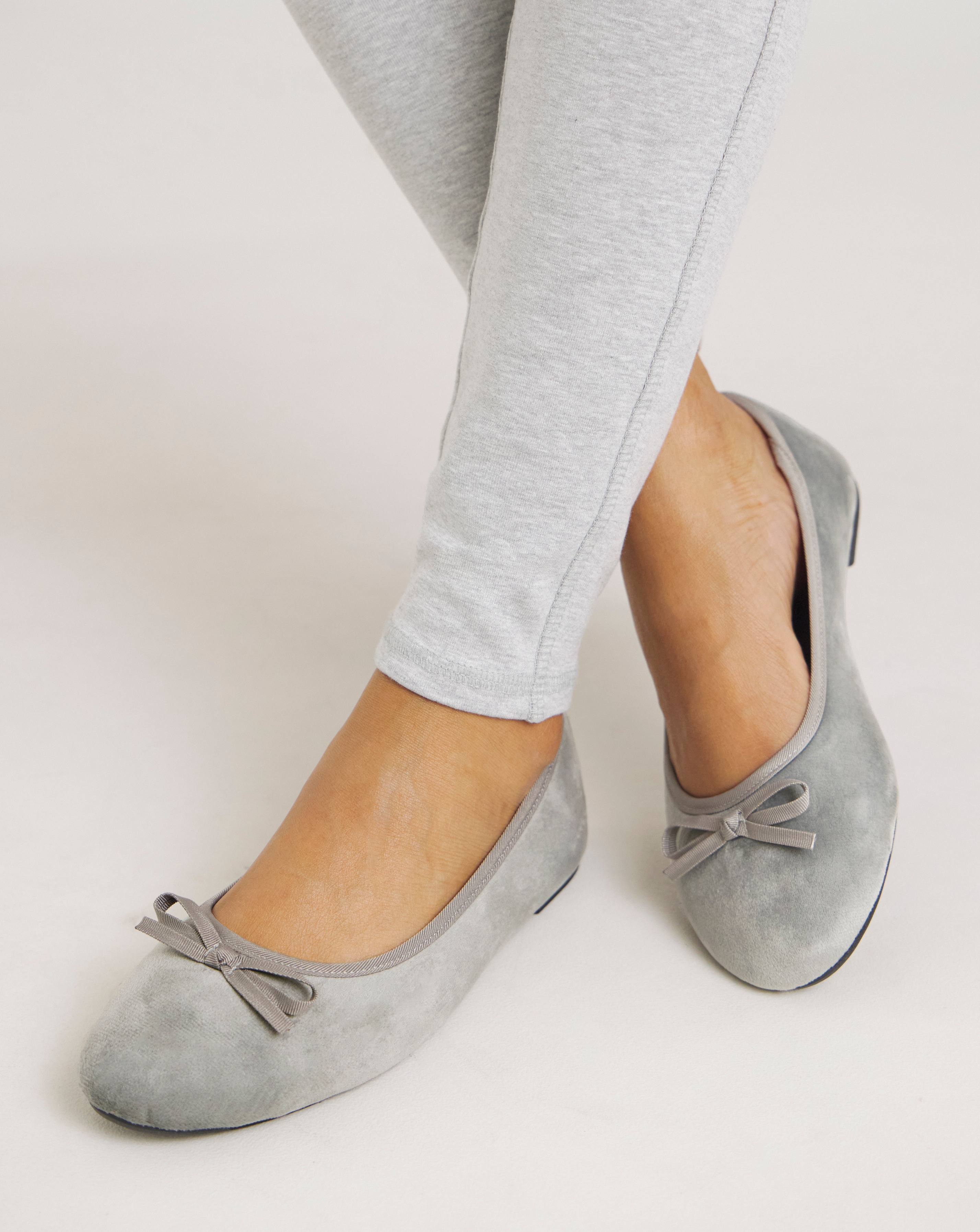 Soft Ballerina Slipper Ex Wide Fit