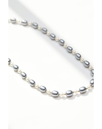 Jon Richard Blue Pearl 14" Necklace