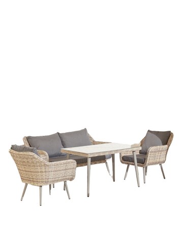 Novara Rattan 5 Piece Sofa Set