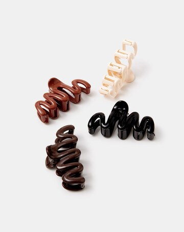 Accessorize Mini Wiggle Claw Clips