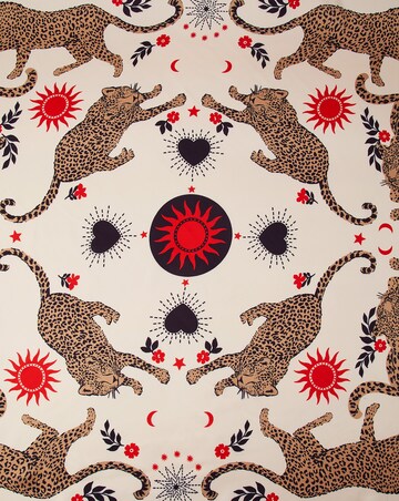 Accessorize Leopard Print Square Scarf