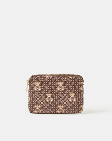 Accessorize Teddy Print Coin Purse