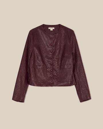 Monsoon Penelope Faux Leather Jacket