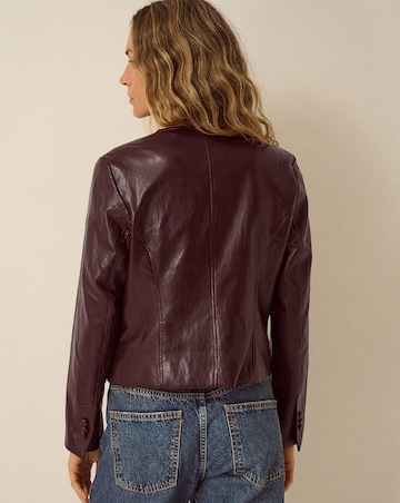 Monsoon Penelope Faux Leather Jacket