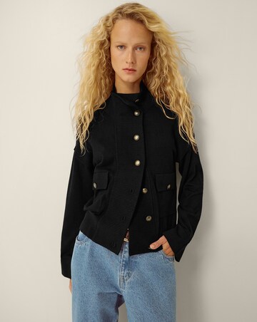 Monsoon Naya High Neck Knitted Jacket